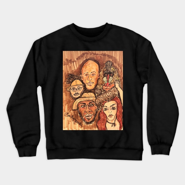 Jumanji: The Next Level Crewneck Sweatshirt by TheArtQueenOfMichigan 